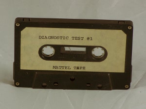 Mattel Diagnostic Tape